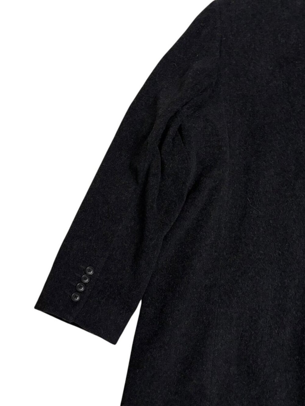 Hickey Freeman Cashmere Blend PeaCoat Luxury Winter Business Casual Mens 2XL 48R - Picture 7 of 9